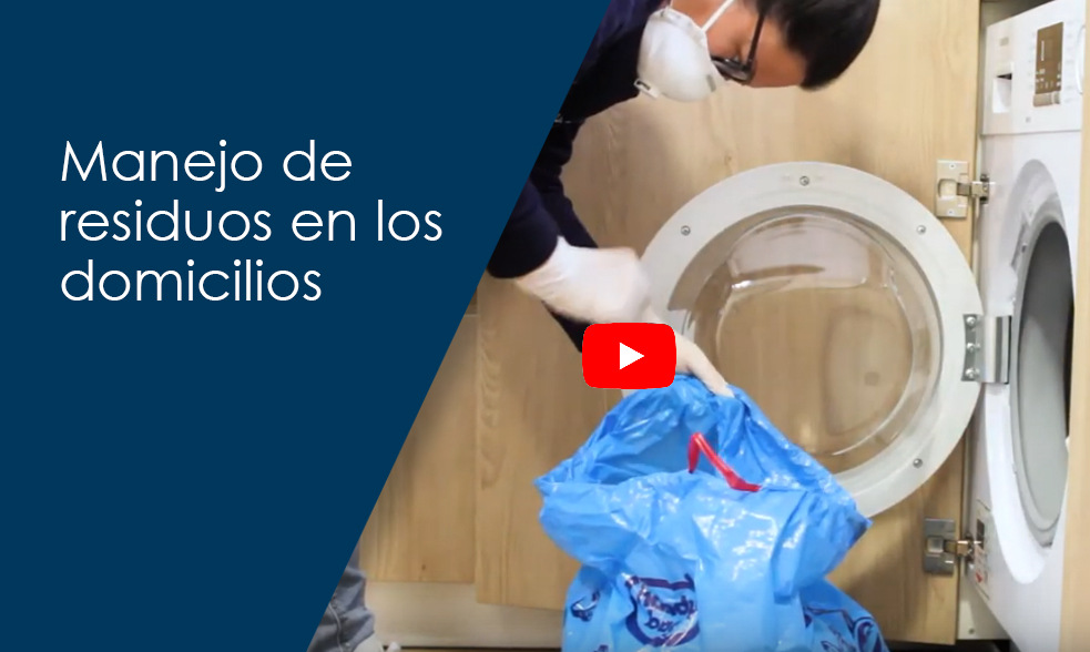 Manejo de residuos en los domicilios