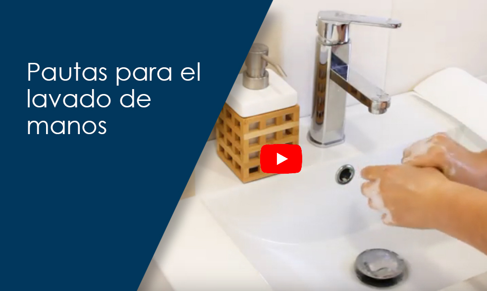 Pautas para el lavado de manos