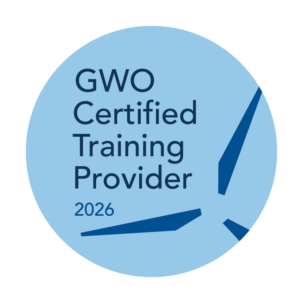 Logo GWO Certified Training Provider 2026