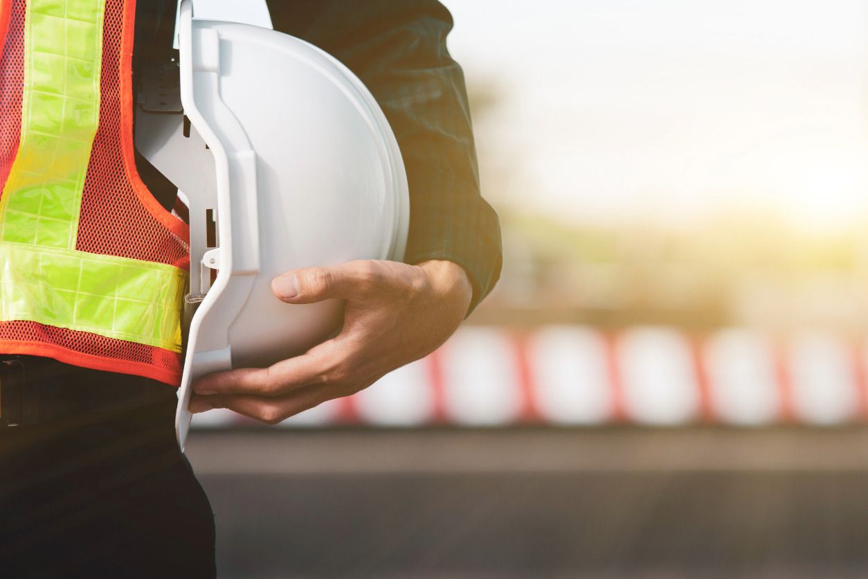 Coordinador de seguridad y salud en obra de construcción.